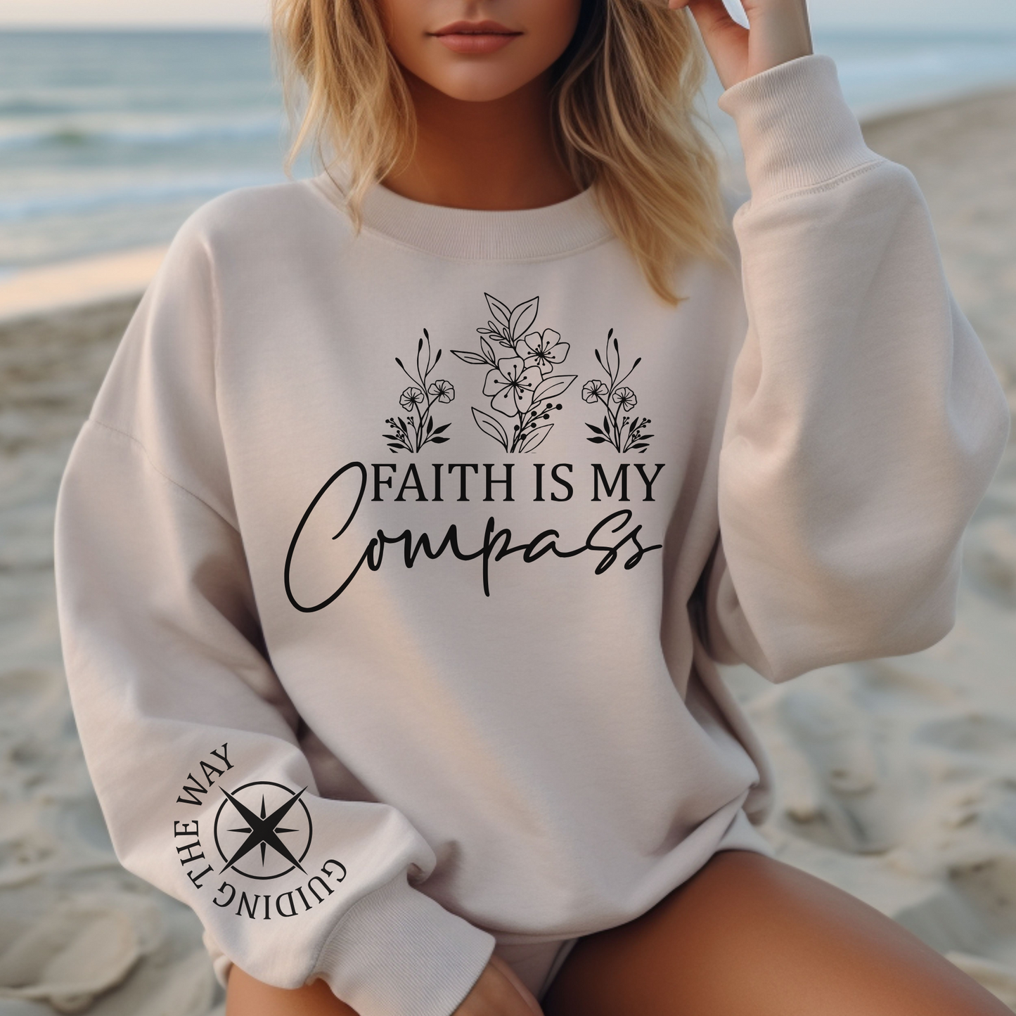 Faith Is My Compass Pullover