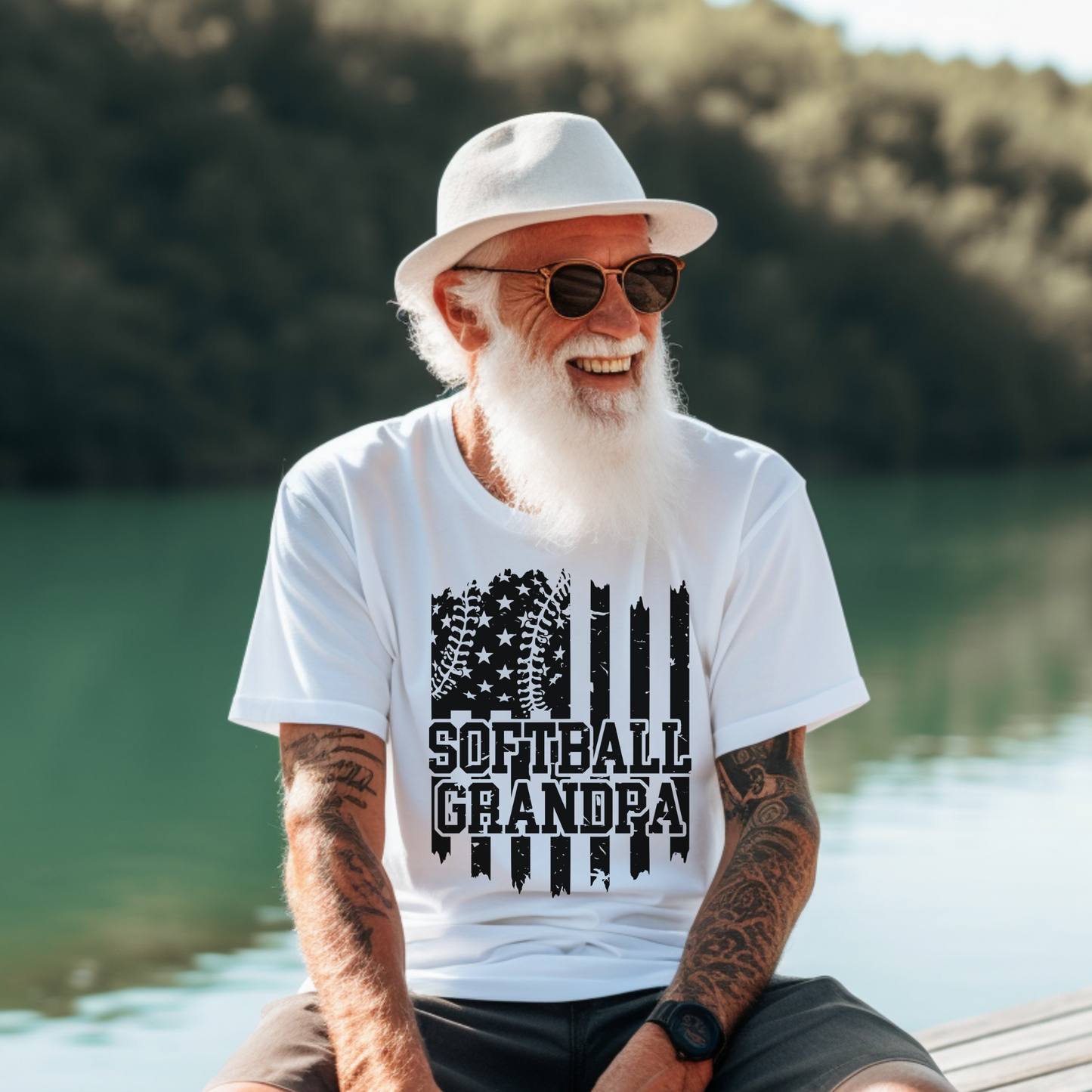 Softball Grandpa Tee