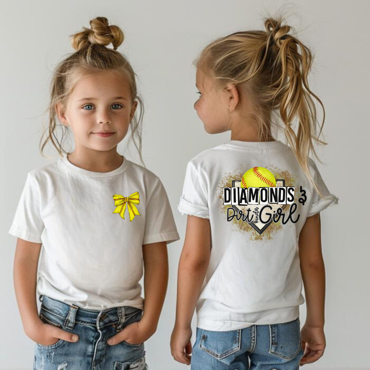 Youth Diamonds and Dirt Girl Tee