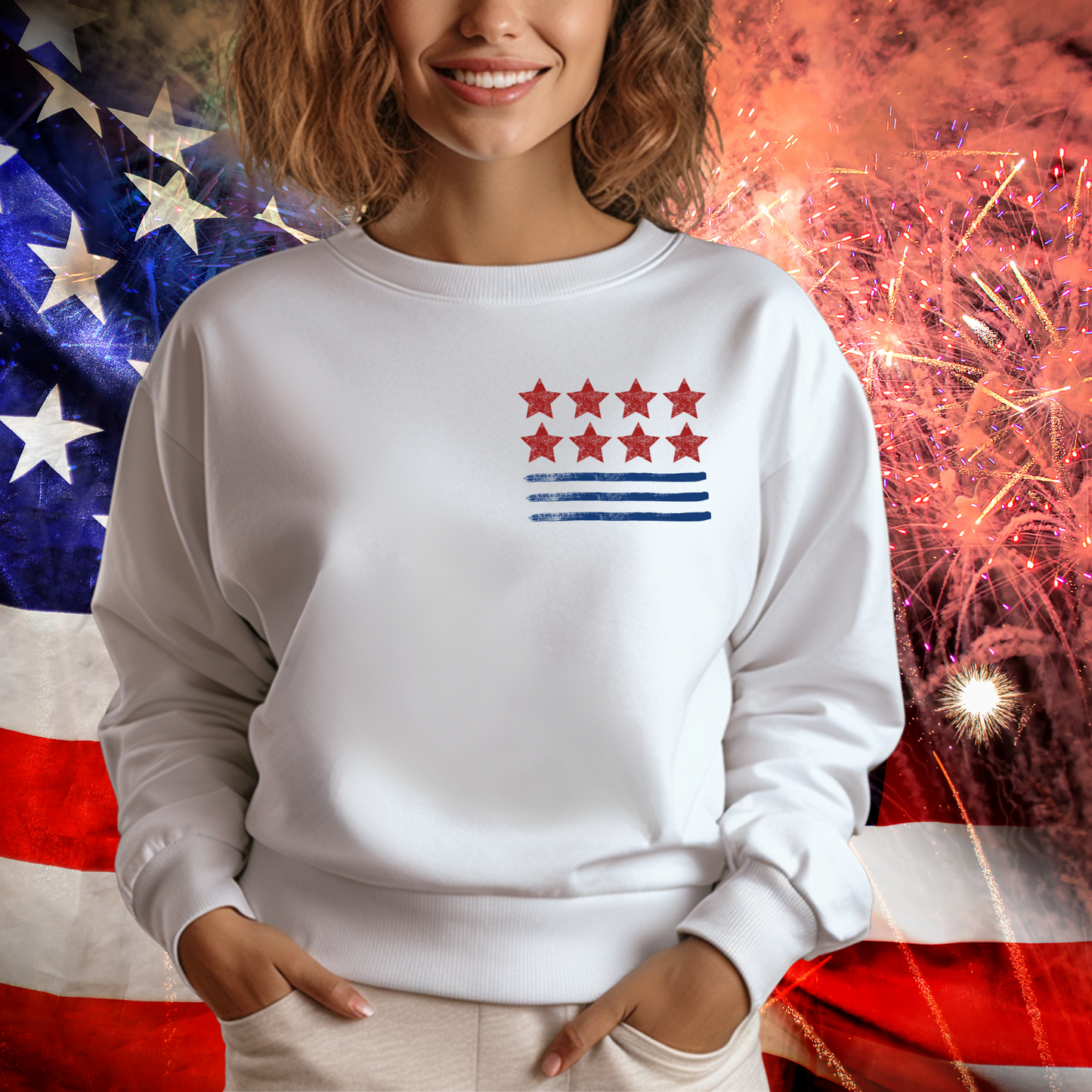 Loves Jesus And America Pullover