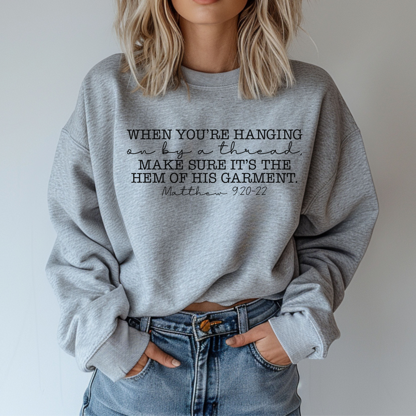 Matthew 9:20 Pullover