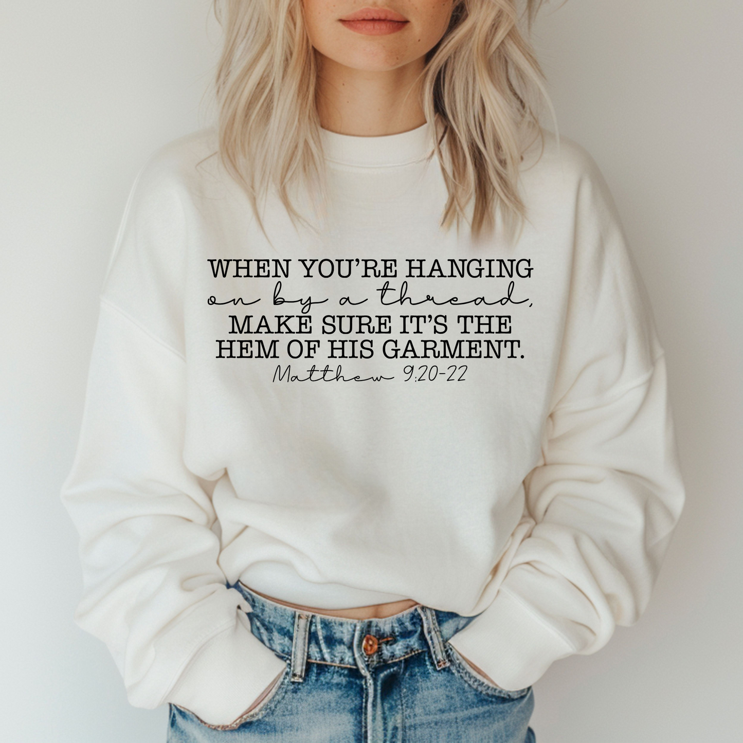 Matthew 9:20 Pullover
