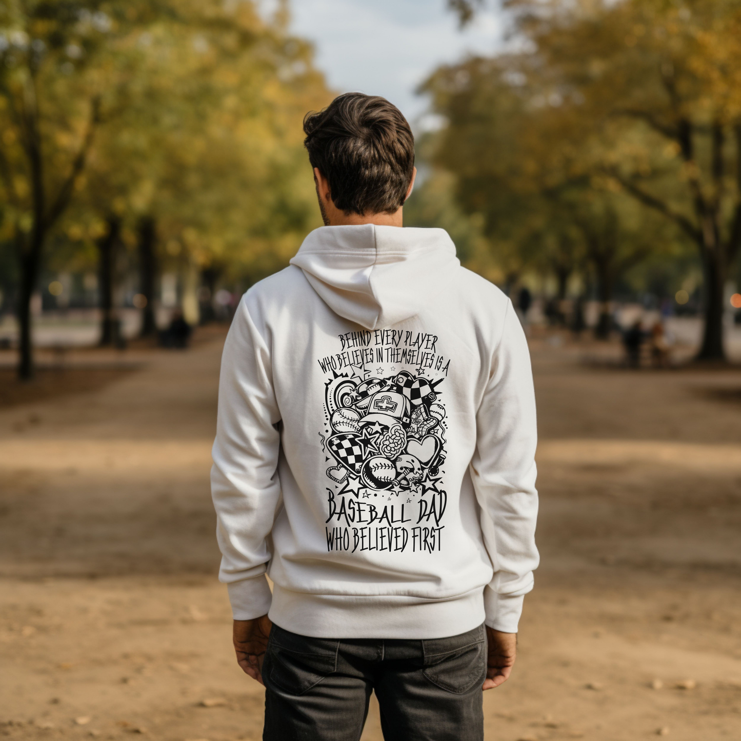 Baseball Dad Who Believed First Hoodie