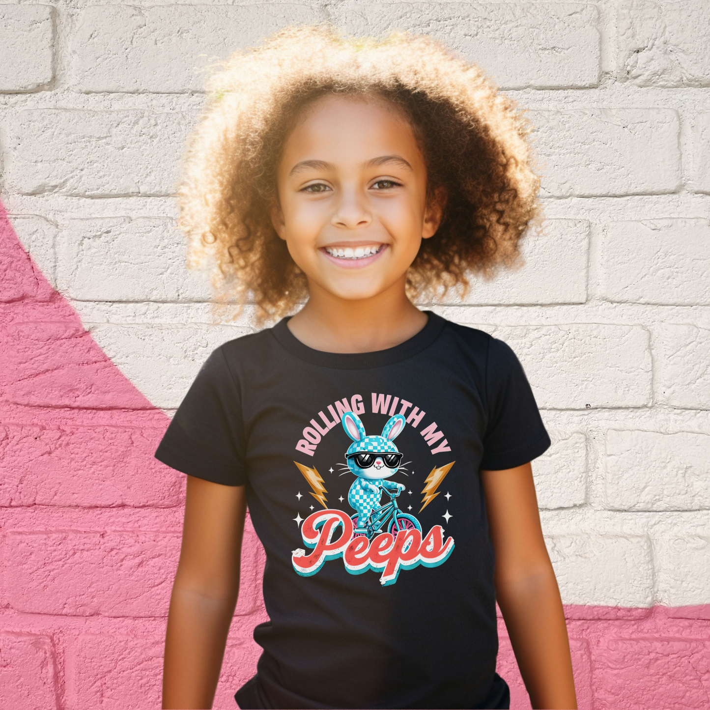 Pink Rolling With My Peeps Shirt