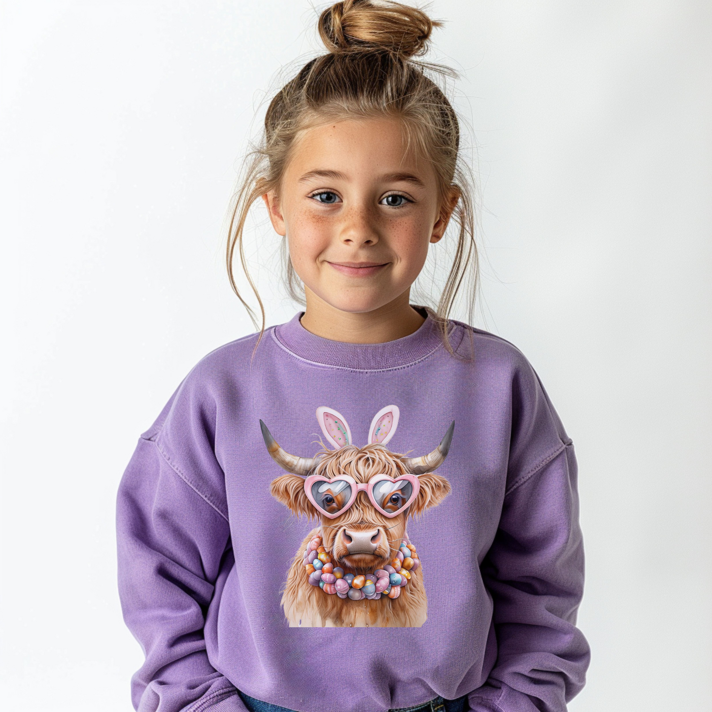 Easter Cow Pullover